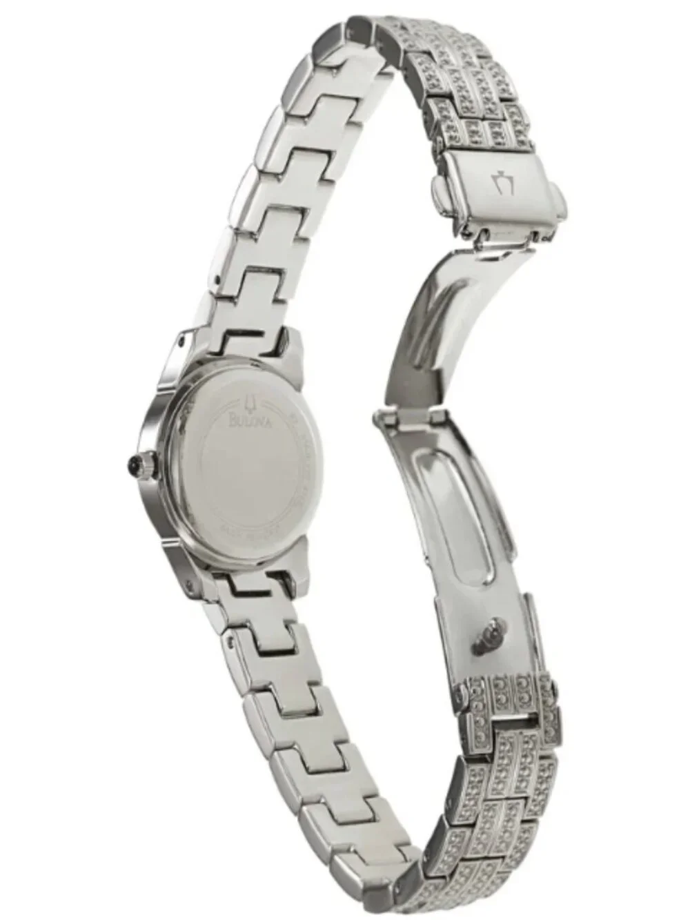 Bulova Crystal Bulova Crystal Accent Watch with Mother-of-Pearl (Model: 96L149)